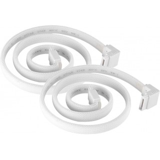 Cablexpert SATA III 0.3m x2  White